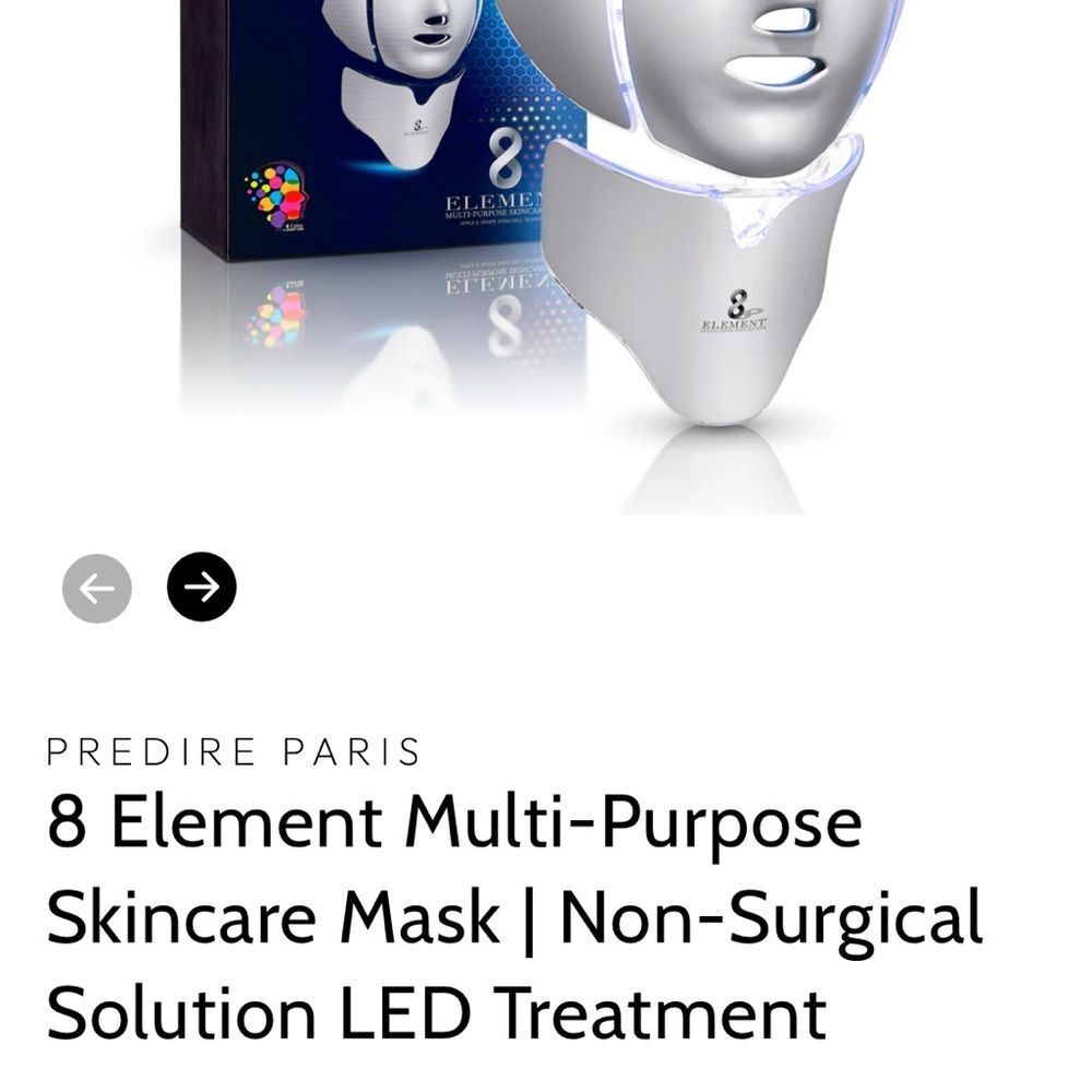 Brand new in box Predire Paris 8 Element Multi-Purpose Skincare Mask
